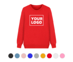 Custom Crew Neck Fleece-Off-Set Print