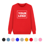 Custom Crew Neck Fleece-Off-Set Print