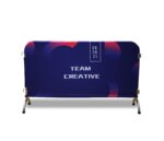 Custom Crowd Barrier Cover
