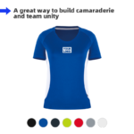Women's Quick Dry Sports Shirts-Foam Print