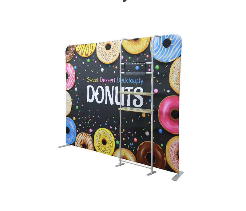 74a6a7cc-e20d-4a91-bd43-7b6e00825ffb Straight Backdrop With Shelves - Image 1