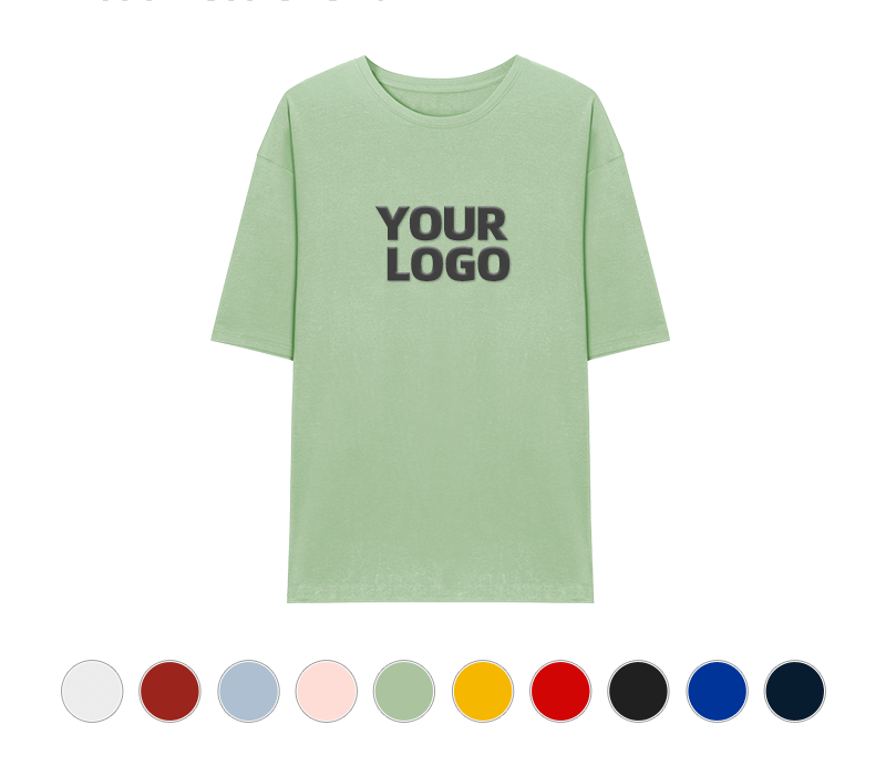 Adult Round Neck Tee-Foam Print Adult Round Neck Tee-Foam Print - Image 1