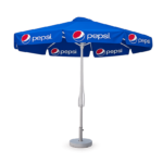 3x3m Round Market Umbrellas With Valances