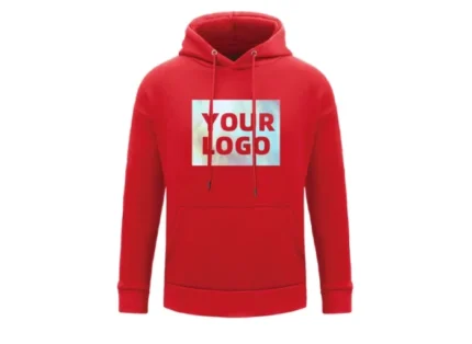 Coil Thread-Lined Hoodie-Laser Print