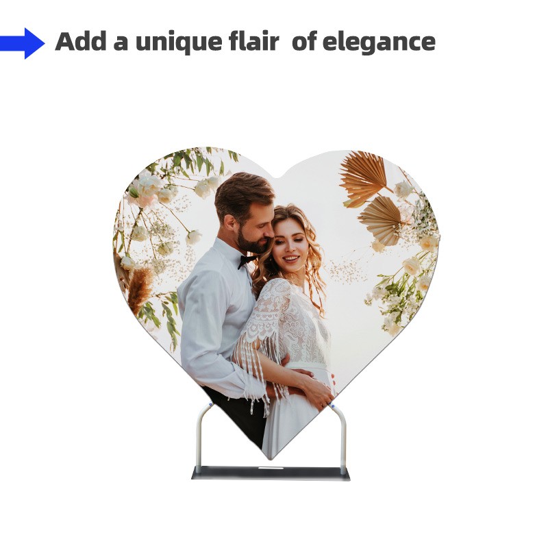 EZ Extend Heart Shaped Backdrop EZ Extend Heart Shaped Backdrop - Image 1