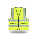 Safety Vest With Zipper Closure