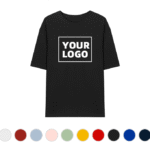 Adult Round Neck Tee-Off-Set Print