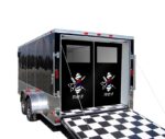 Custom Rear Trailer Curtains