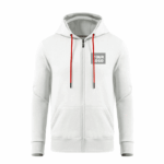 Custom Promo Polar Fleece Zipper Hoodie-Off-Set Print