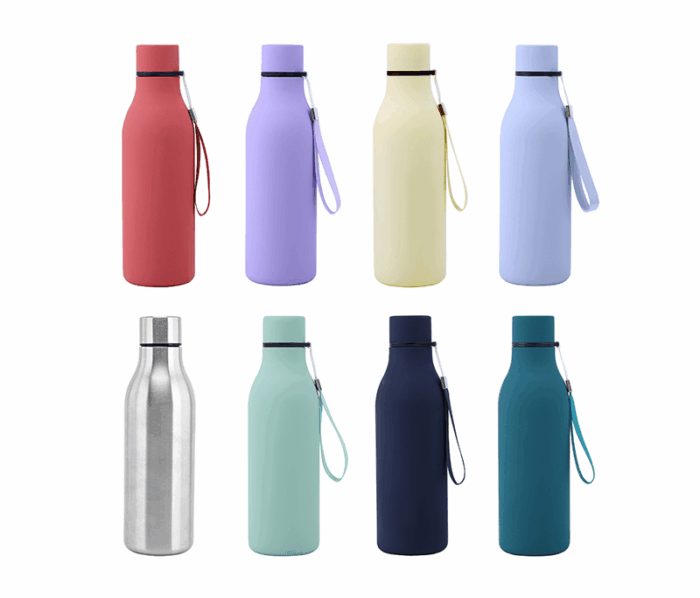 19oz 304 Stainless Steel Sports Water Bottle - Image 1