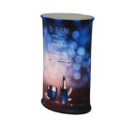 Deluxe Oval Popup Booth