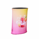 Spring Up Display Counter With Led Lights