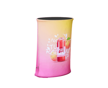 Spring Up Display Counter With Led Lights